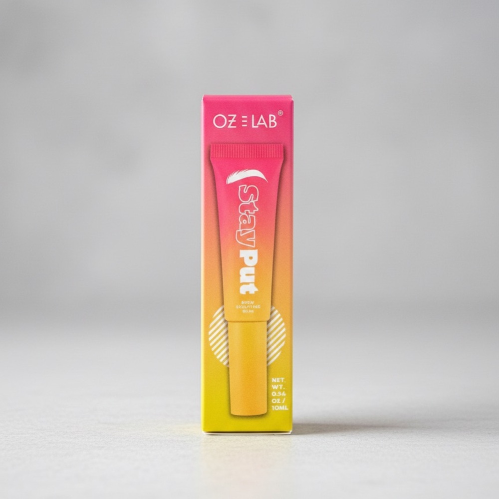 OZ=Lab Stay Put Brow Sculpting Glue Lamination Clear NEW In Box